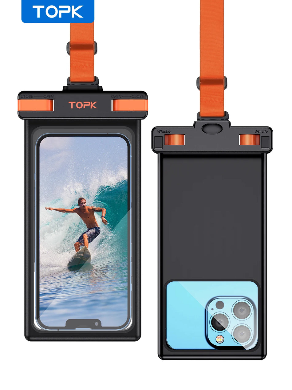 Waterproof Phone Pouch with Lanyard