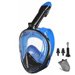 Full-Face Snorkel Mask with Camera Mount