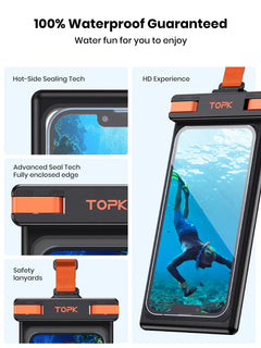 Waterproof Phone Pouch with Lanyard
