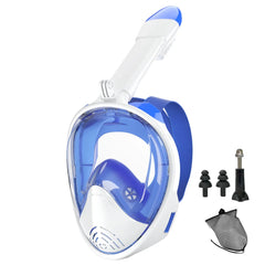 Full-Face Snorkel Mask with Camera Mount